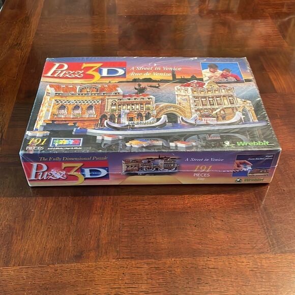 Wrebbit 3D Puzzle A Street in Venice Italy Sealed - Picture 1 of 9